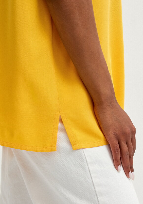 Блуза с коротким рукавом однотонная шир.  580, рис. 14