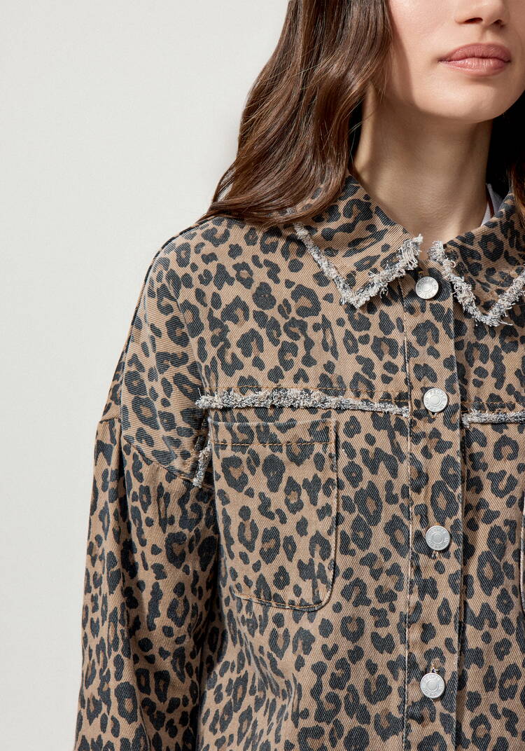 Джинсовая куртка с бахромой по краям шир.  750, рис. 5