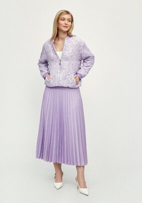 Юбка гофре длиной макси