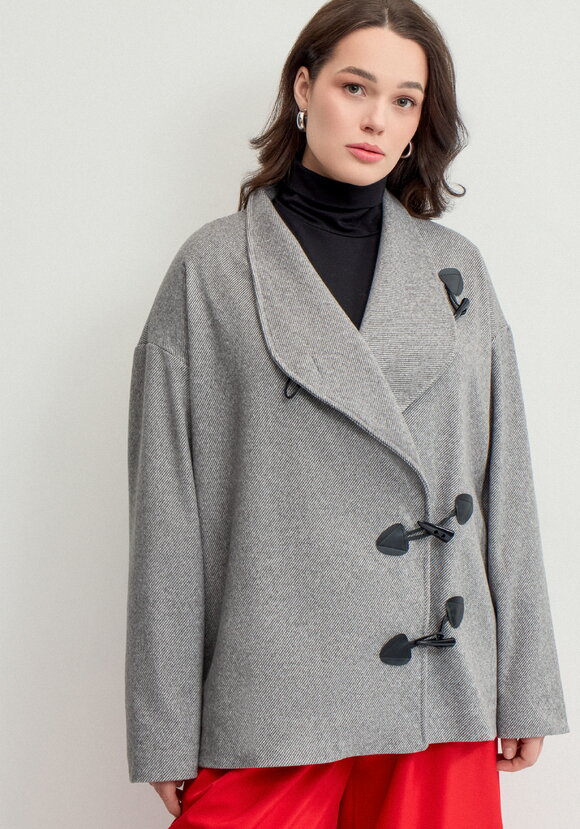 Пиджак с асимметричной застёжкой шир.  580, рис. 20