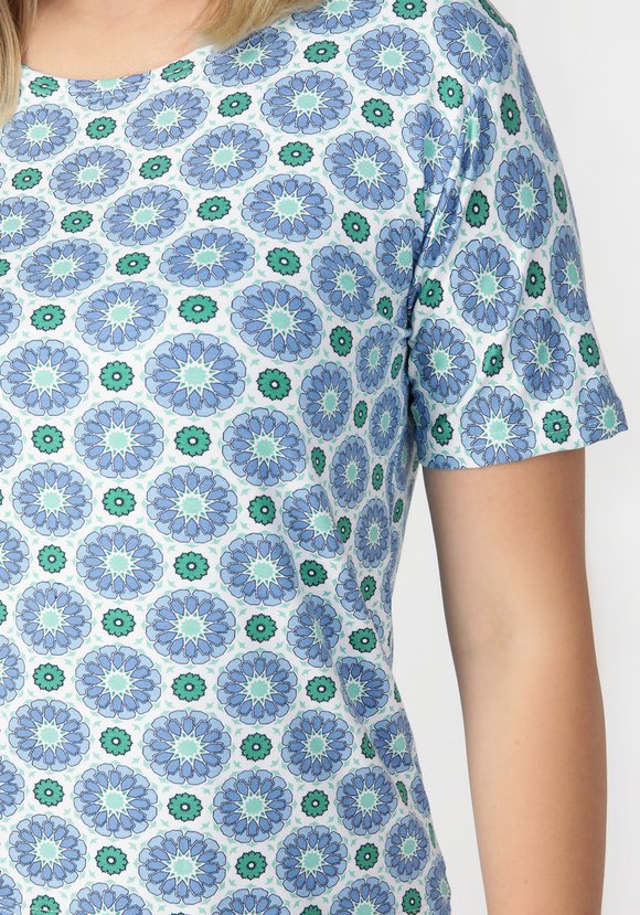 Блуза с коротким рукавом Сара шир.  580, рис. 10