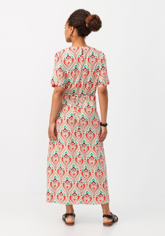 Платье с имитацией юбки шир.  580, рис. 11