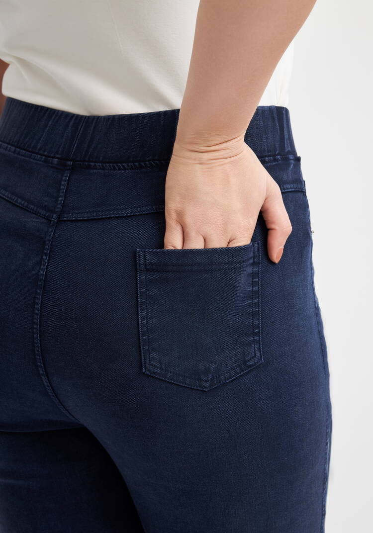 Джегинсы утепленные Дарина шир.  750, рис. 6