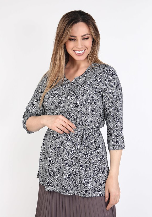 Блуза Романтичный сюжет шир.  580, рис. 5