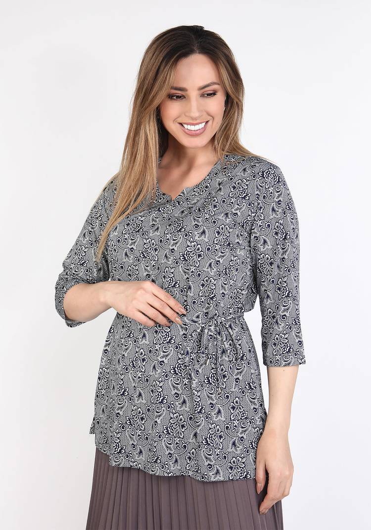 Блуза Романтичный сюжет шир.  750, рис. 5