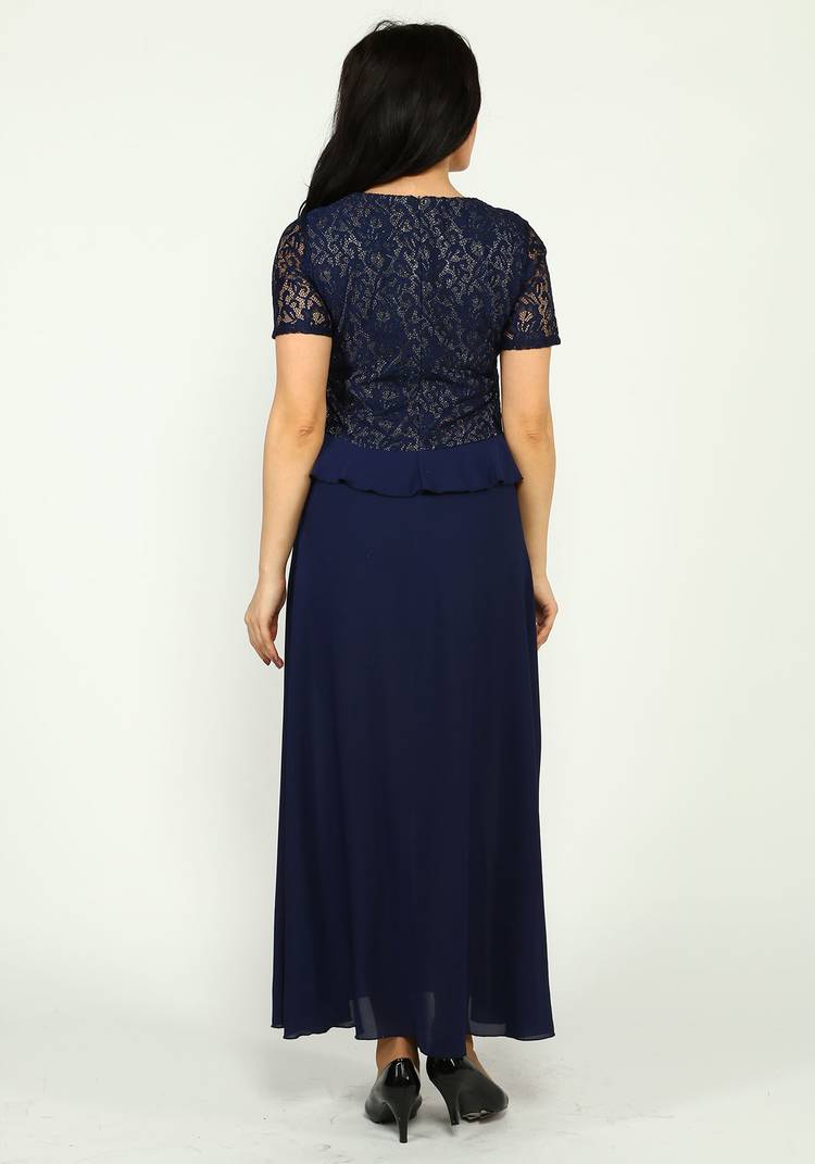 Платье с кружевом длиной макси шир.  750, рис. 3