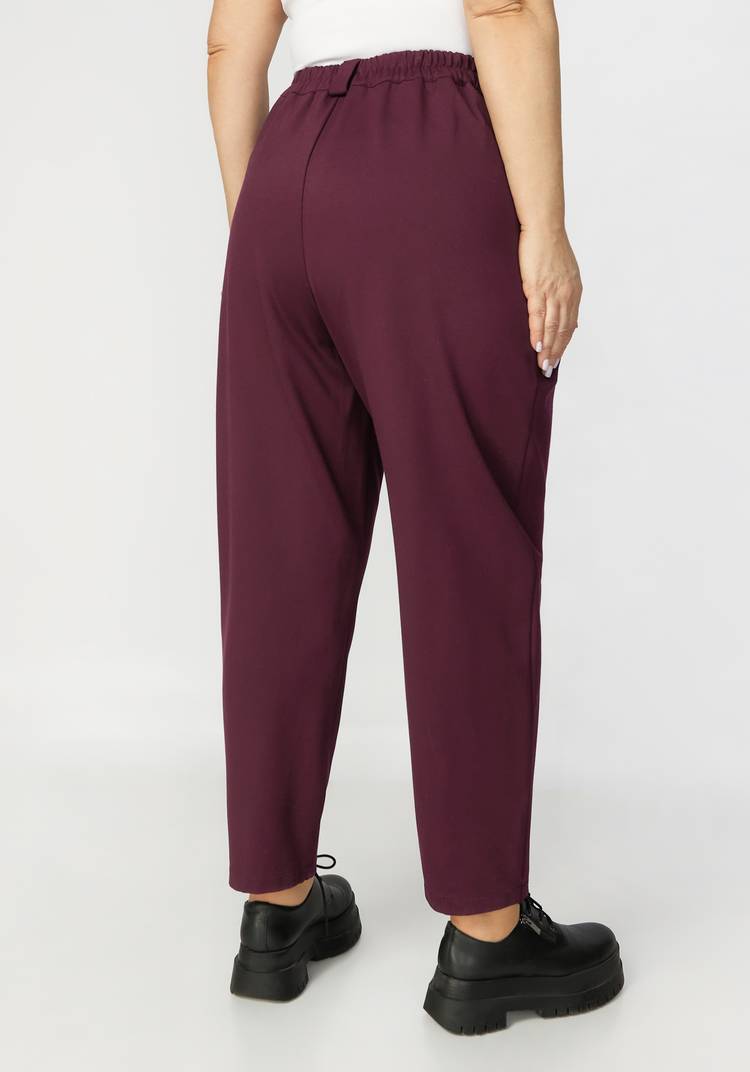 Брюки женские бананы свободного кроя шир.  750, рис. 11