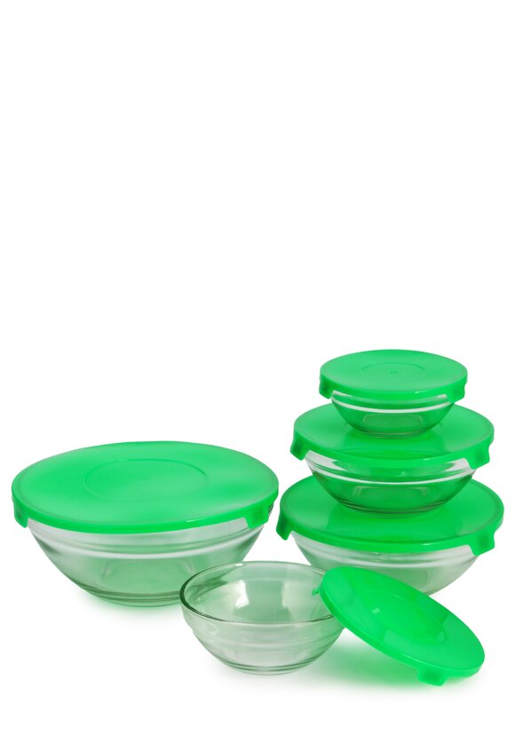 Набор стеклянных контейнеров с крышками 5 шт. шир.  580, рис. 23