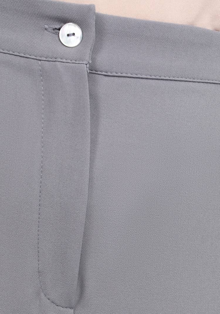 Брюки однотонные зауженные к низу шир.  750, рис. 6