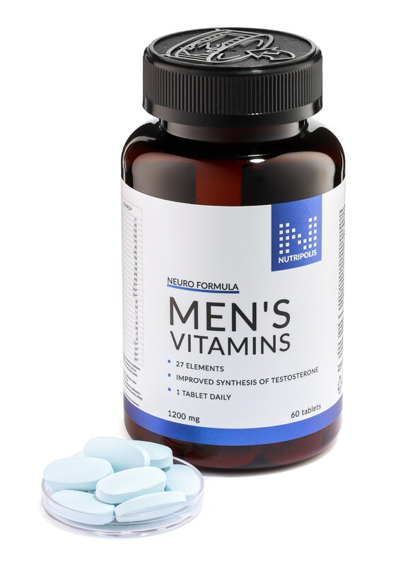 Витамины для мужчин шир.  580, рис. 13