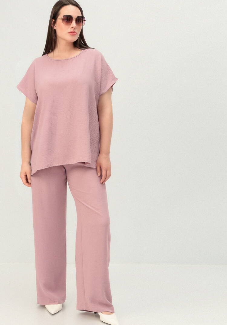 Брюки с карманами, свободного кроя шир.  750, рис. 28