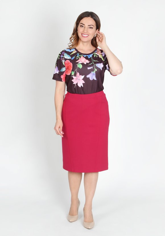 Юбка Люсильда шир.  580, рис. 1