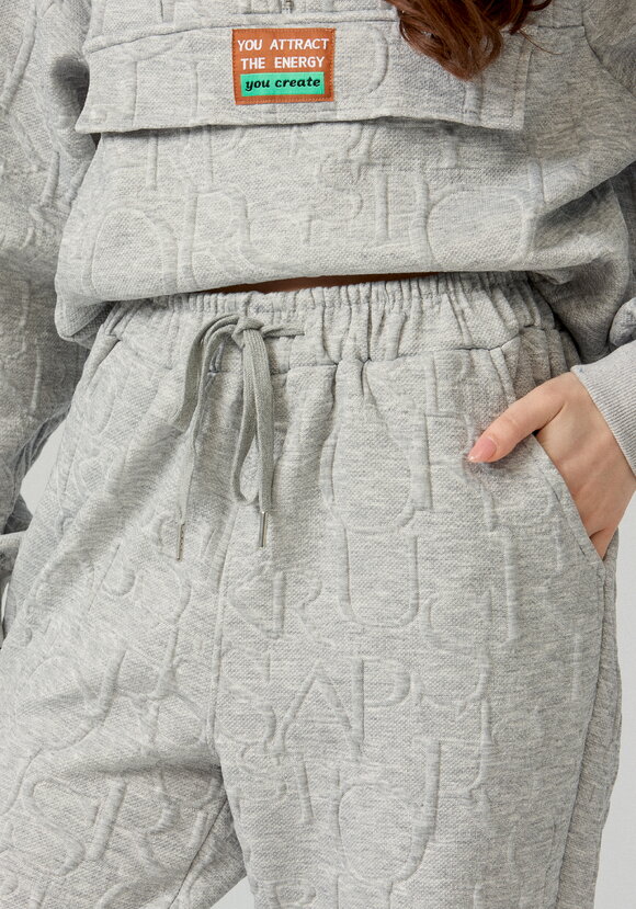 Костюм свитшот и брюки джоггеры шир.  580, рис. 16