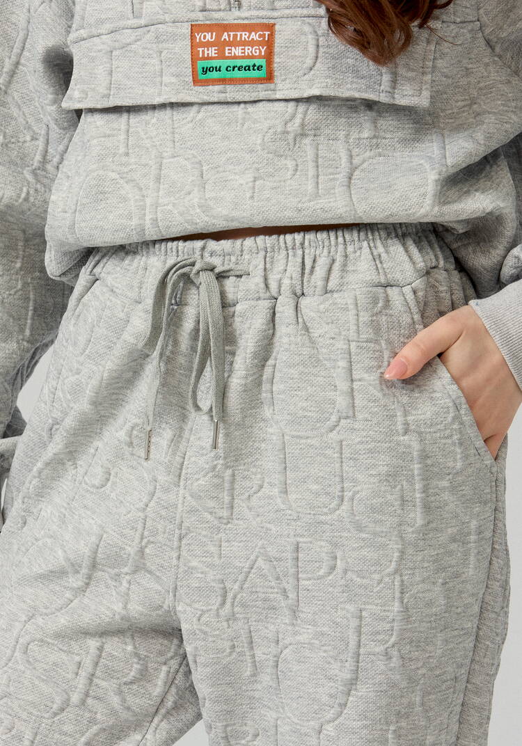 Костюм свитшот и брюки джоггеры шир.  750, рис. 16