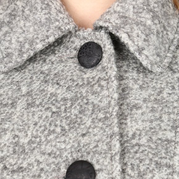 Пальто-пончо на пуговицах шир.  580, рис. 7