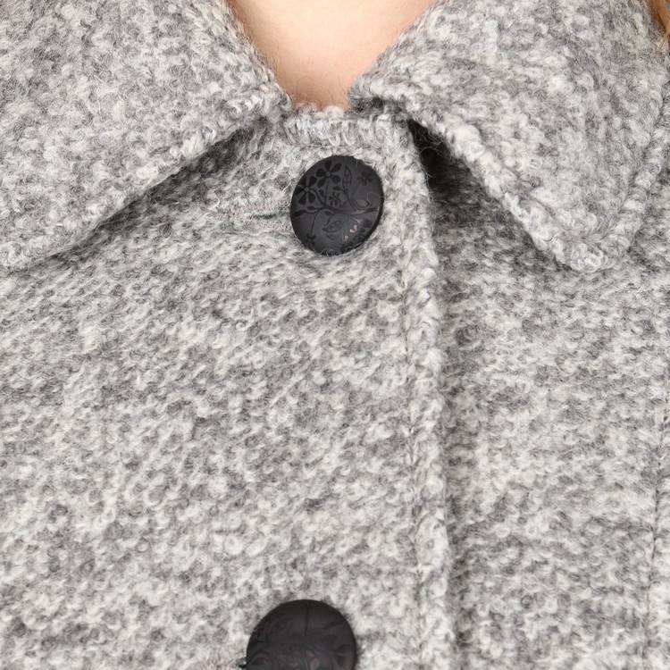 Пальто-пончо на пуговицах шир.  750, рис. 7