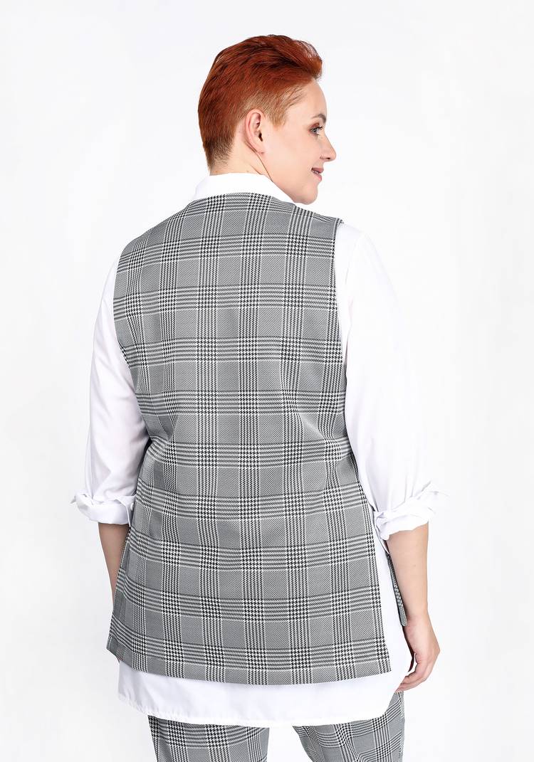 Жилет с регулировкой ширины в боковых швах шир.  750, рис. 3