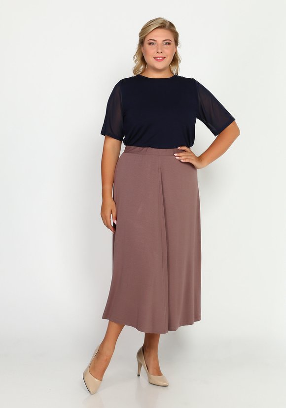 Юбка свободного кроя шир.  580, рис. 1