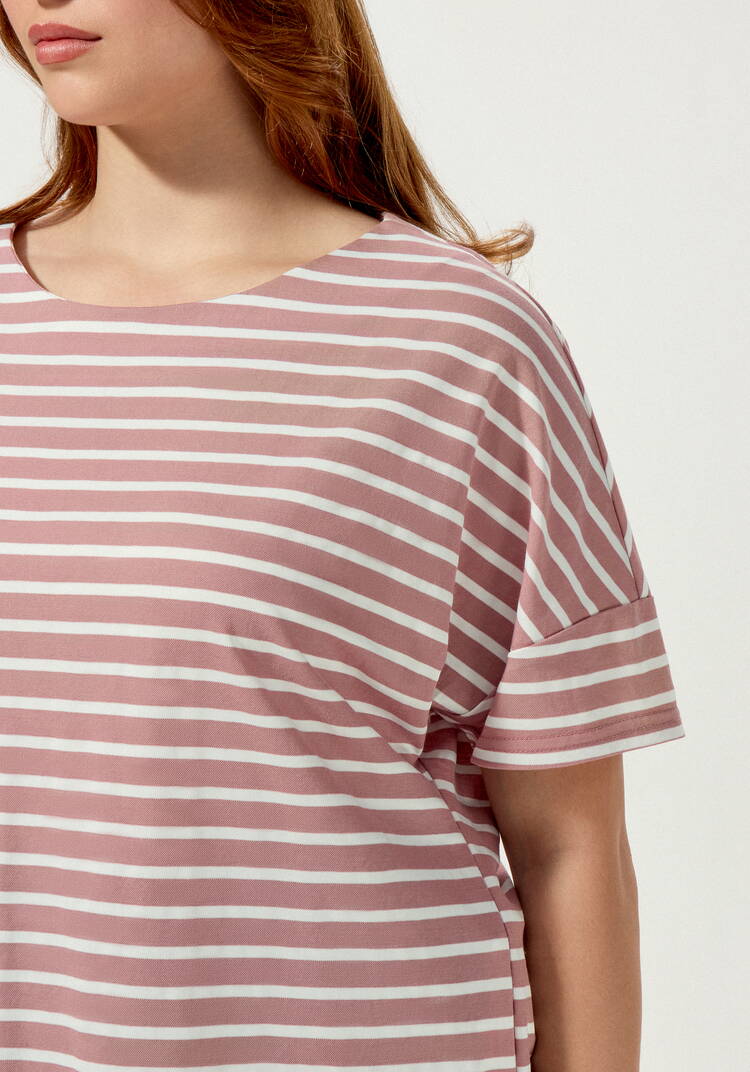 Футболка в горизонтальную полоску шир.  750, рис. 6