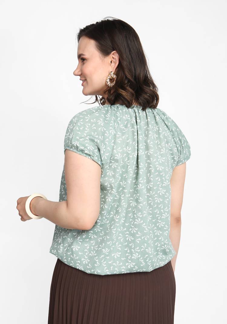 Блуза Свободное время шир.  750, рис. 3