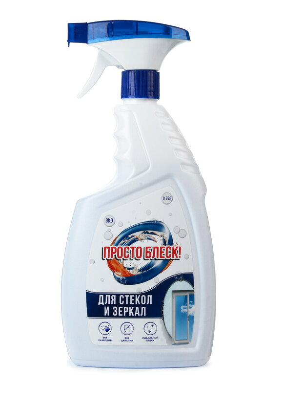 Спрей для чистки стекол Просто блеск, 2 шт. шир.  580, рис. 3