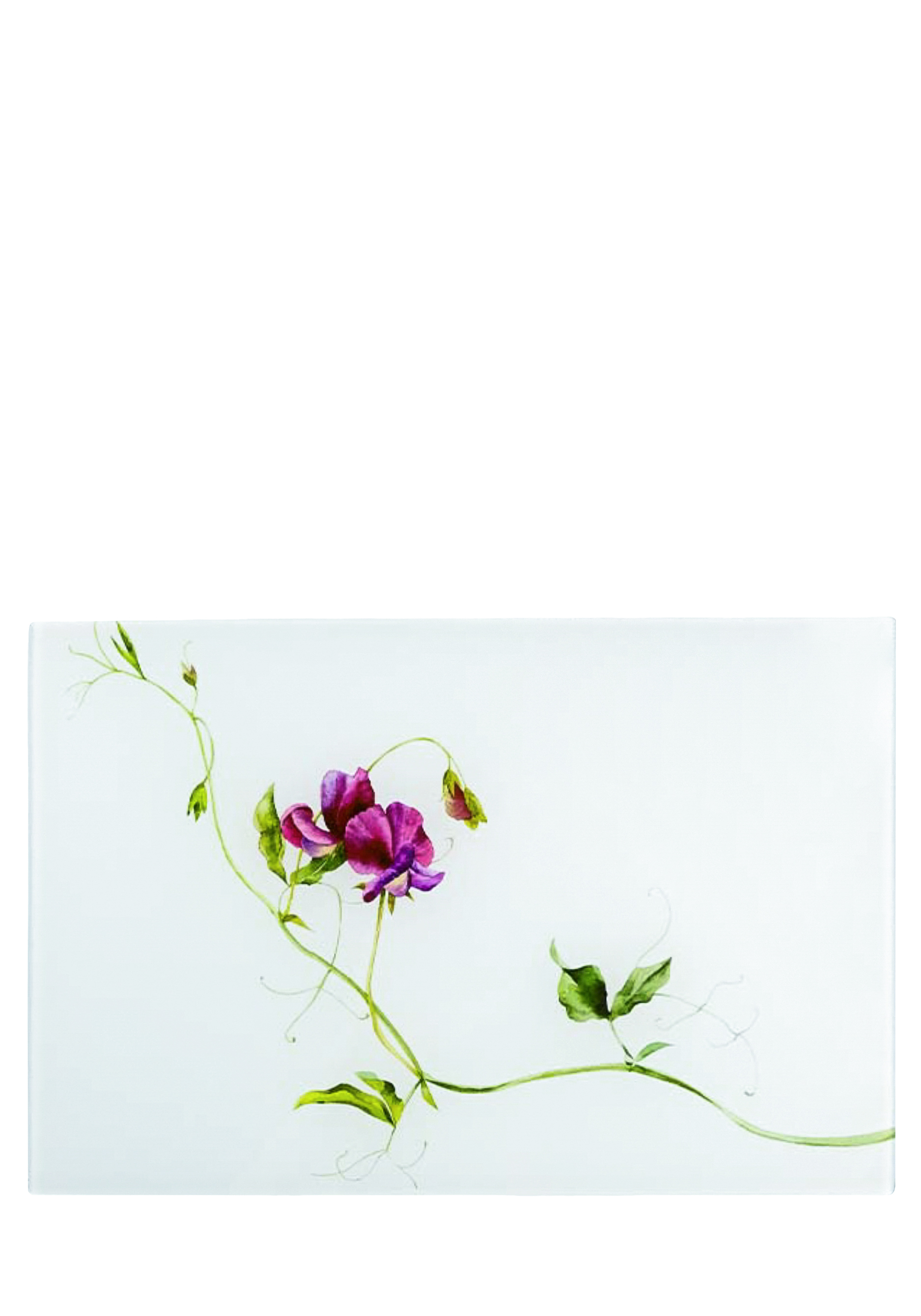 

Доска разделочная из стекла, Белый