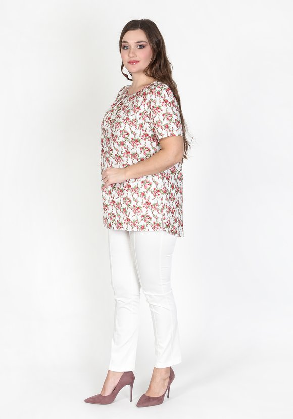 Блуза Летняя нотка шир.  580, рис. 7