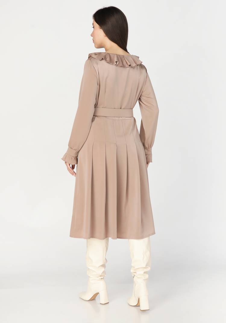 Платье из итальянского шелка шир.  750, рис. 6