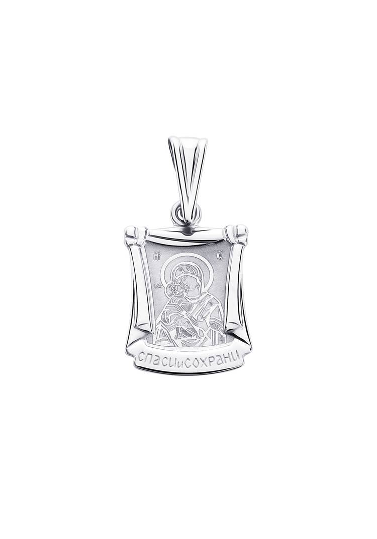 Подвеска серебряная Сила веры шир.  750, рис. 3