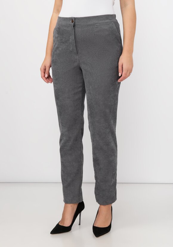 Брюки из вельвета на резинке шир.  580, рис. 4