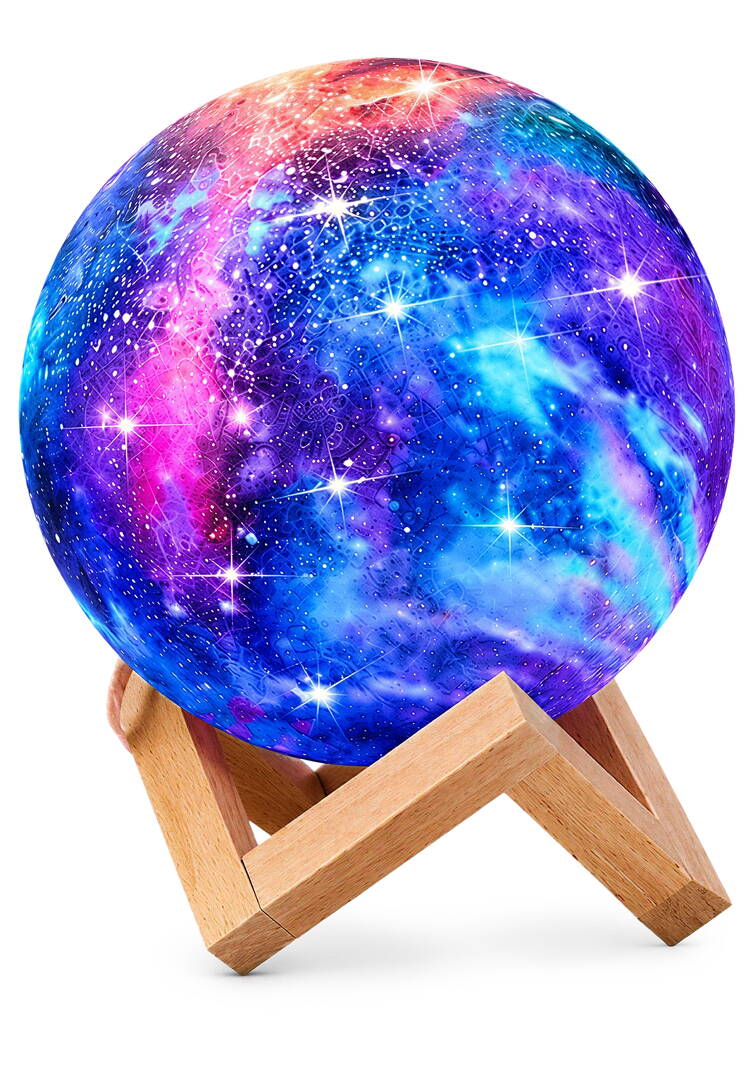 Ночник-светильник 3D Галактика шир.  750, рис. 2