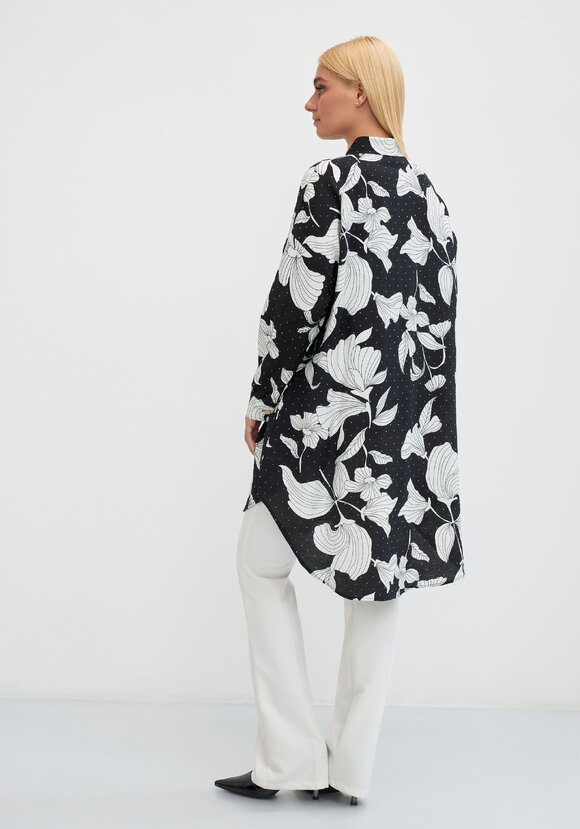 Туника с принтом на пуговицах Джейн шир.  580, рис. 3