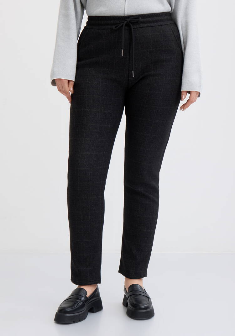 Брюки утепленные с начесом шир.  750, рис. 4