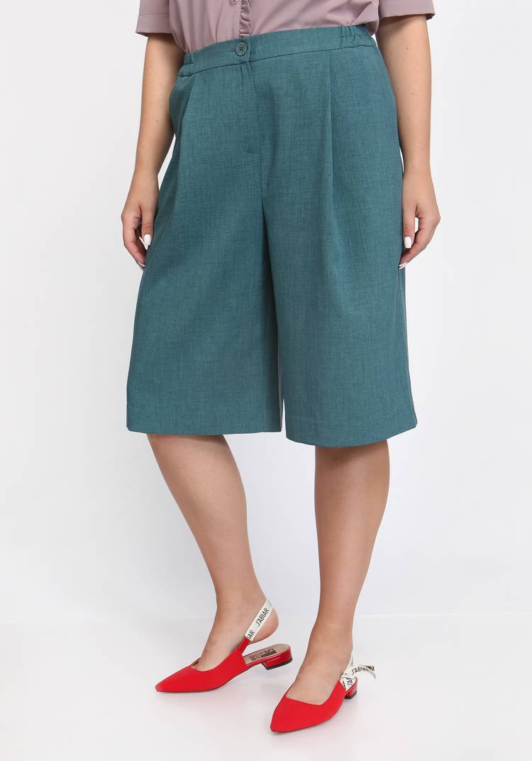 Бермуды с мягкими складками шир.  750, рис. 10