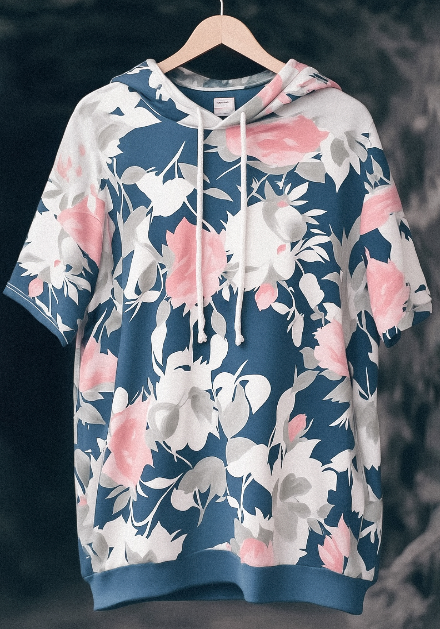 

Свитшот с коротким рукавом Resale, Синий