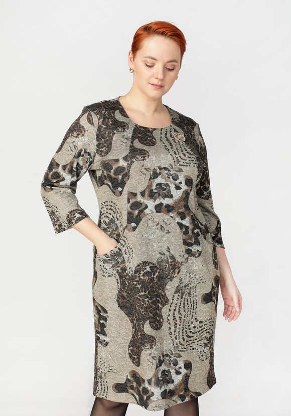 Платье Чарующая улыбка шир.  580, рис. 5