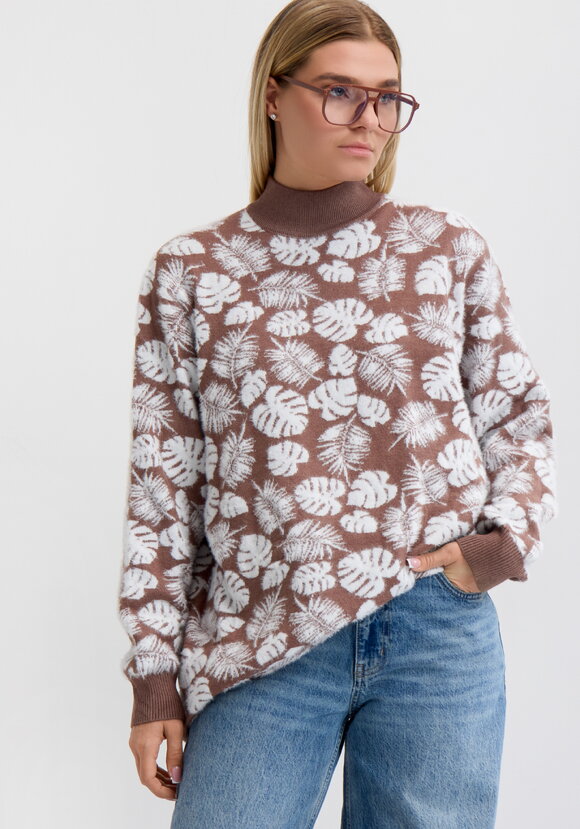 Туника пушистая с принтом шир.  580, рис. 19