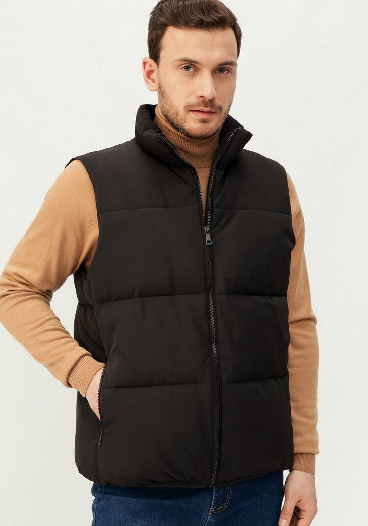 Жилет с крупной стежкой шир.  750, рис. 4