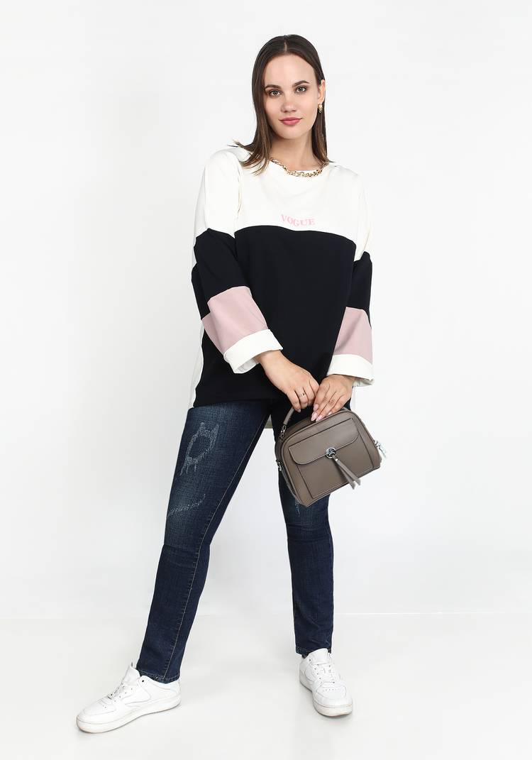 Свитшот с принтом шир.  750, рис. 7