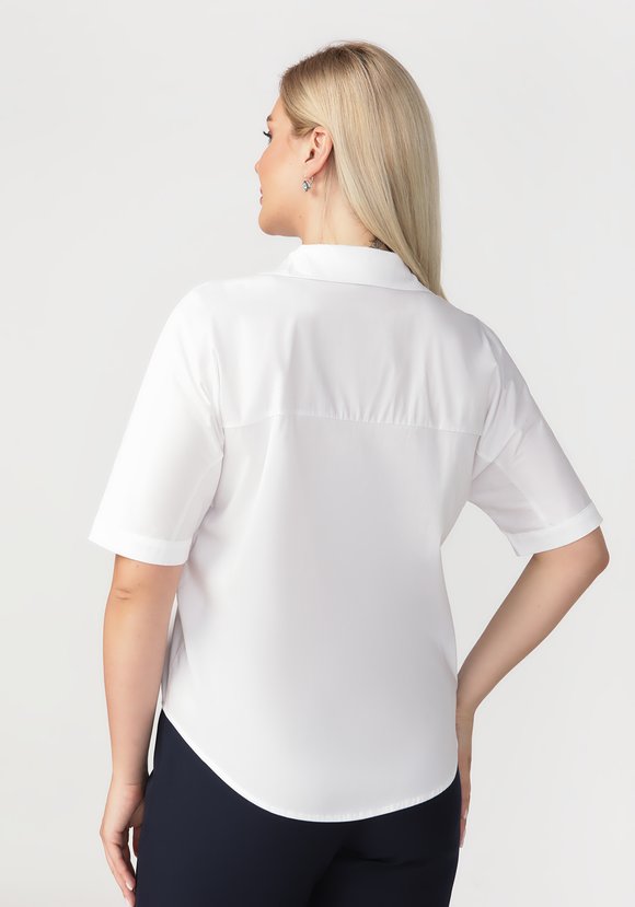 Блуза Легкий вечер шир.  580, рис. 6