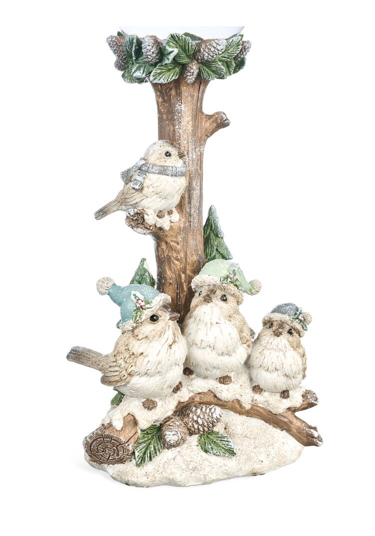 Фигурка Фонарь с птичками с подсветкой шир.  750, рис. 3