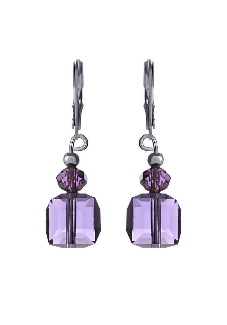 Серьги Аметистовое лето шир.  750, рис. 1