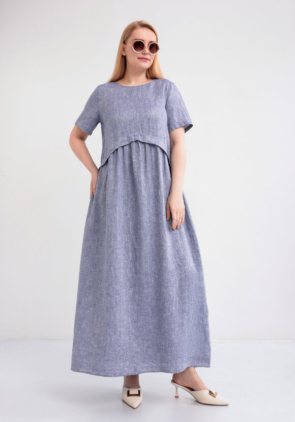 Платье Виталина шир.  580, рис. 1