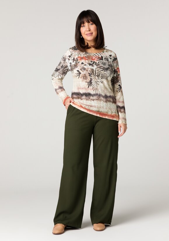 Блуза Ария с узором шир.  580, рис. 15