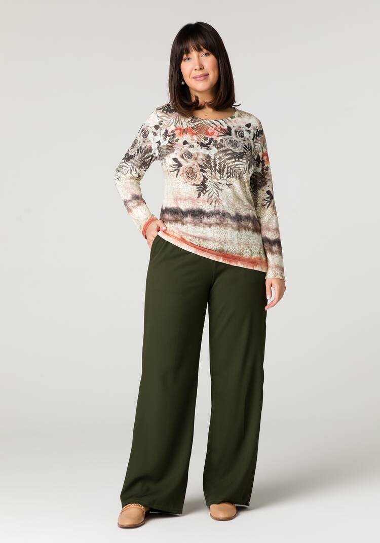 Блуза Ария с узором шир.  750, рис. 15