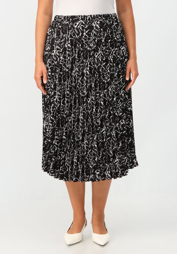Юбка гофре с геометрическим принтом шир.  580, рис. 4