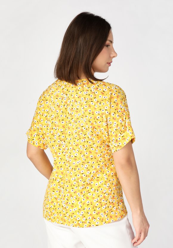 Блуза с цветочным принтом Оливия шир.  580, рис. 19