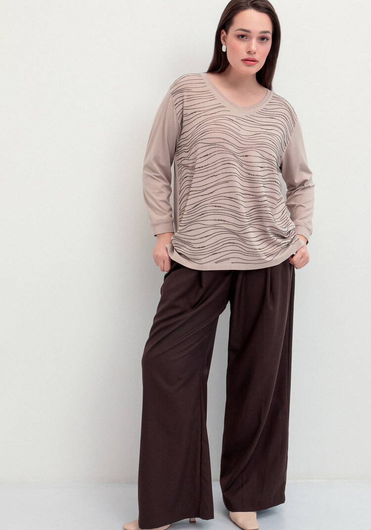 Блуза Дива шир.  750, рис. 18