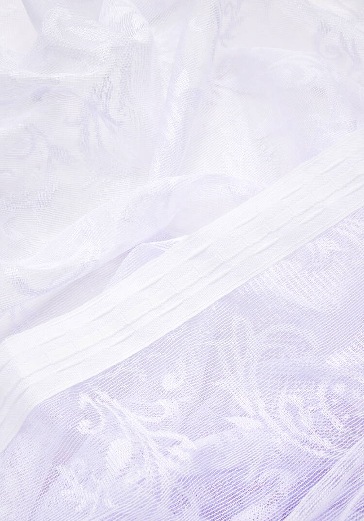 Тюль-жаккард Морозный узор шир.  750, рис. 5