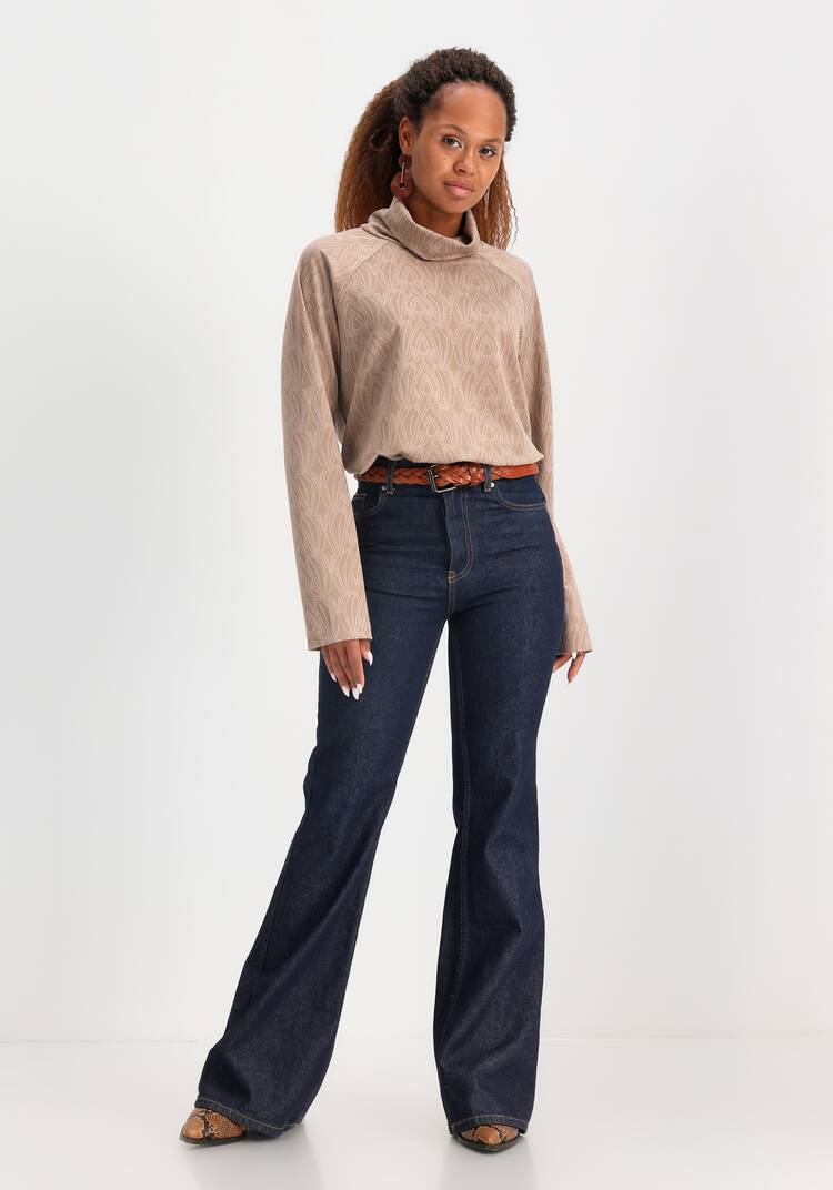 Водолазка с фактурным рисунком шир.  750, рис. 8